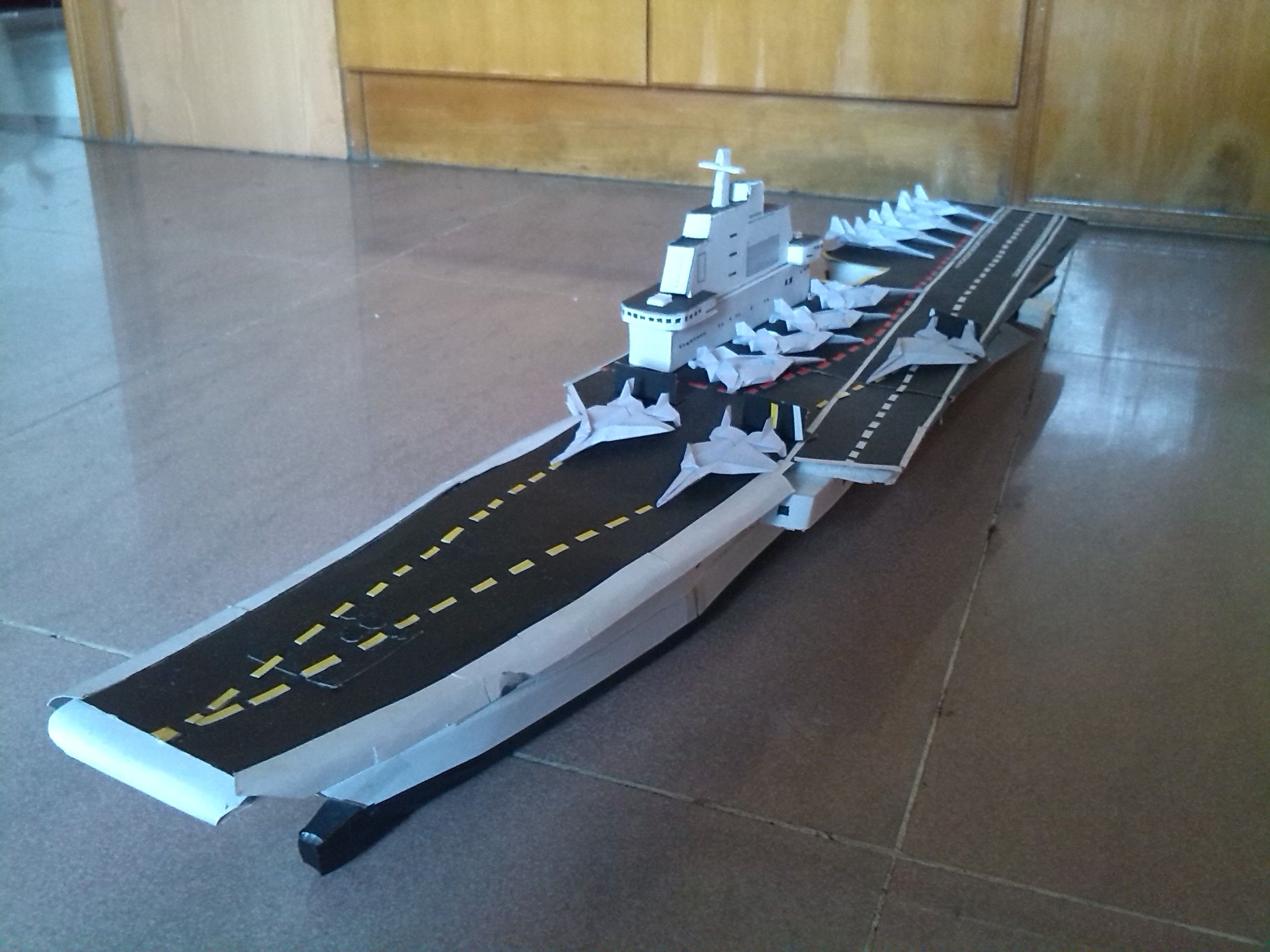 航空母舰模型制作指南，航空母舰模型制作详解指南