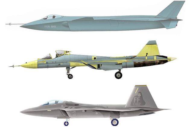 歼-20、F-22与T-50，探索先进战斗机的厉害之处，探索顶尖战斗机，歼-20、F-22与T-50的强悍实力对比